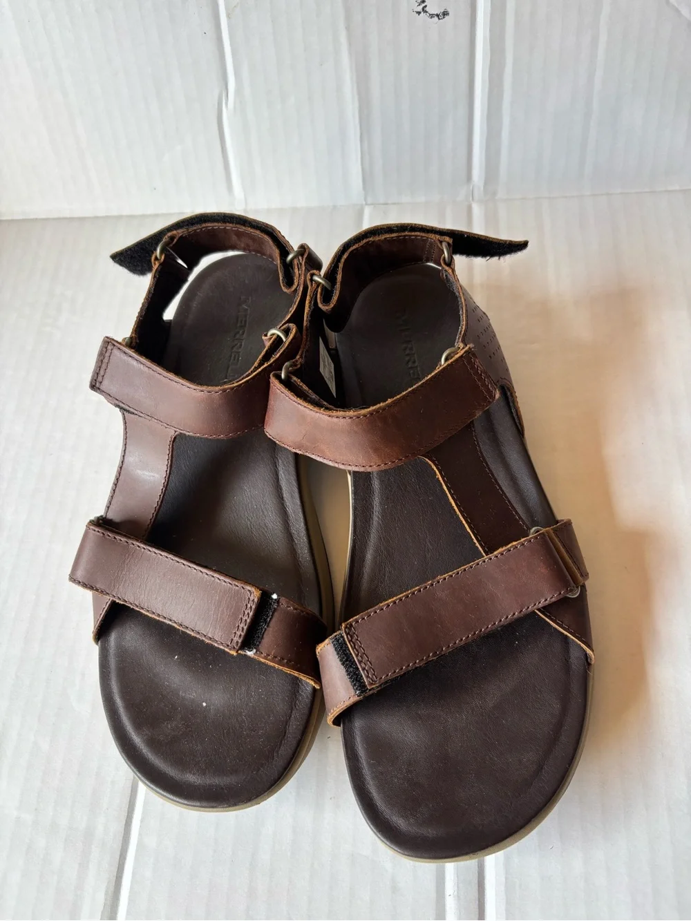 Merrell  Strap Leather Men Sandals Sz. 8